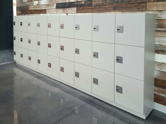 Laminate Lockers for Office Environments