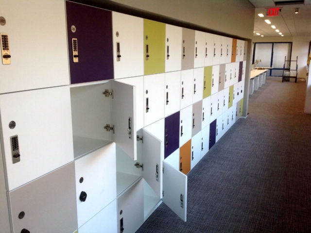 Flexible Use lockers for the Agile Office - Day Use Lockers