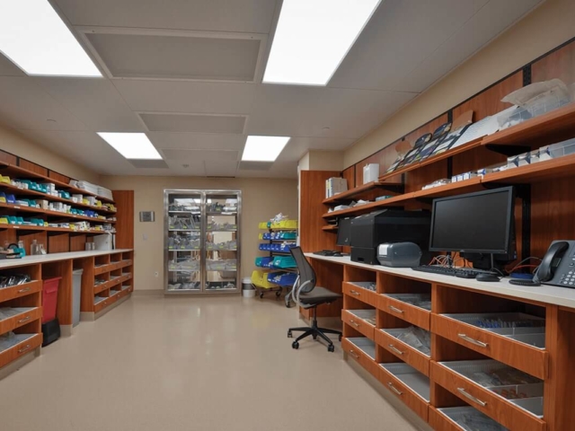 Pharmacy Casework Storage
