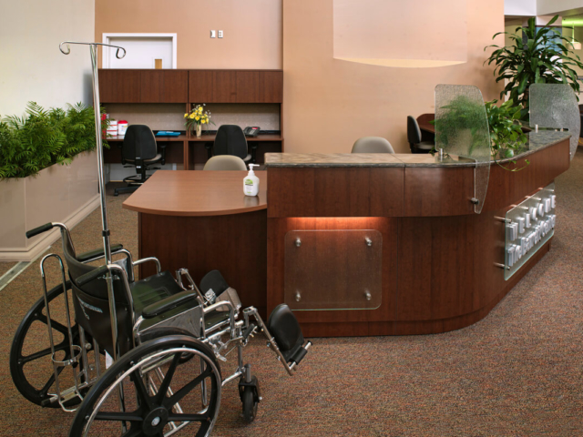 Reception Desk - Healthcare