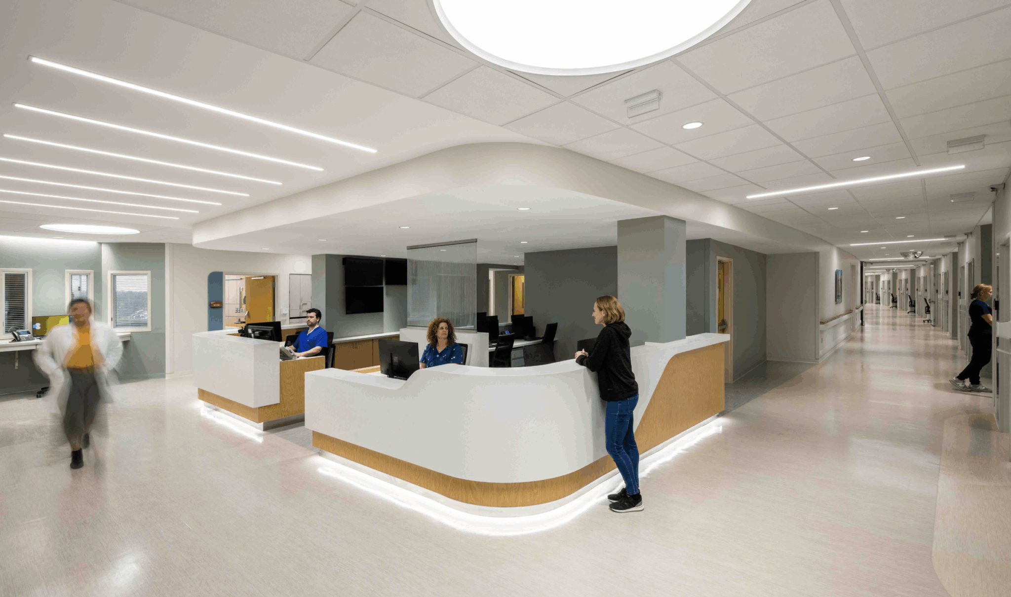 TriHealth Bethesda Hospital clinical casework installation by HAMILTON