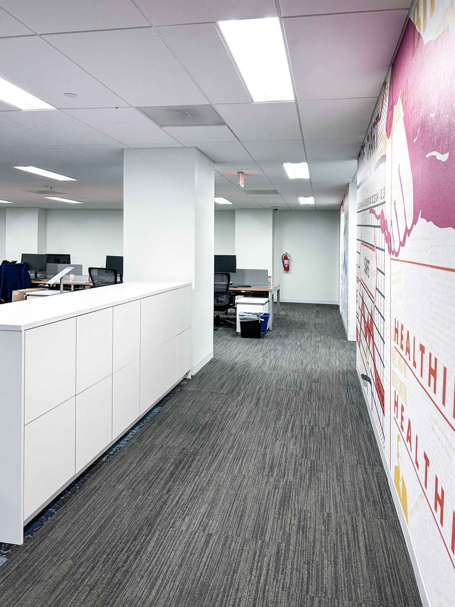 Custom office lockers — Planned Parenthood