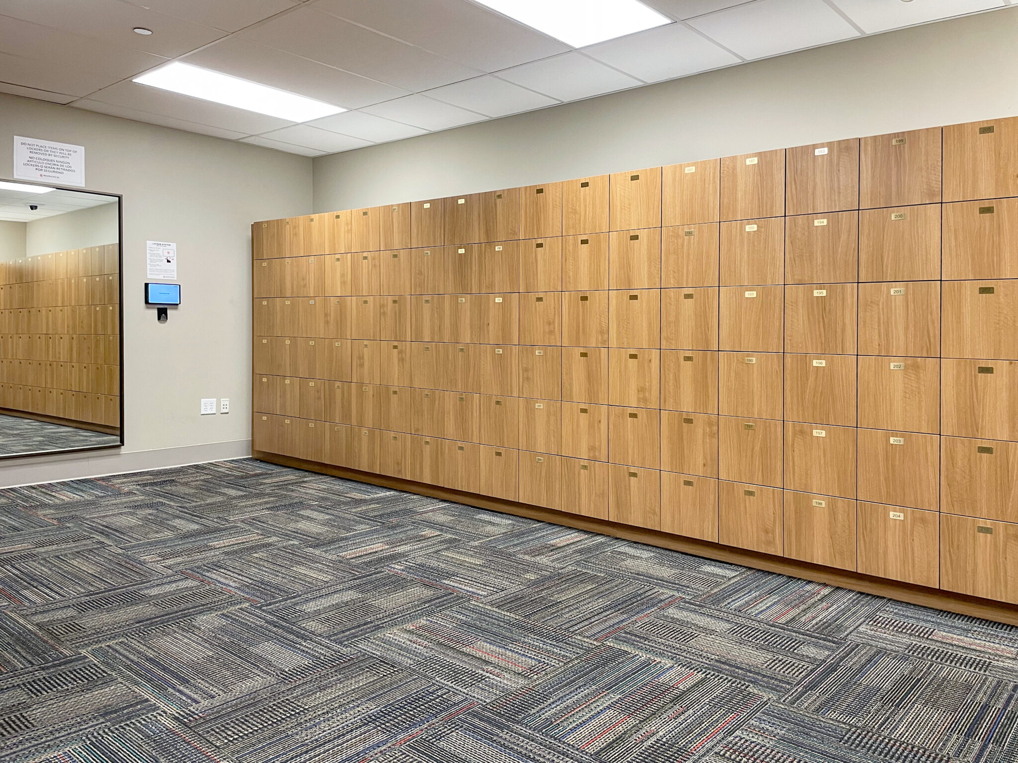 Smart employee lockers at Monarch Casino — 330 locker installation in Black Hawk, Colorado
